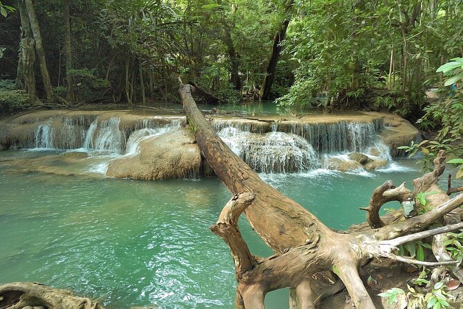 1 beauty of erawan kanchanaburi waterfall private guided tour Beauty of Erawan Kanchanaburi Waterfall -Private Guided Tour