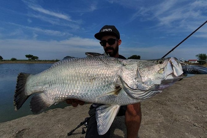 Big Barramundi Lure Fishing Thailand