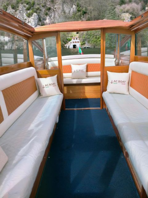 1 boat tour from menaggio by classic venetian limousine Boat Tour From Menaggio by Classic Venetian Limousine