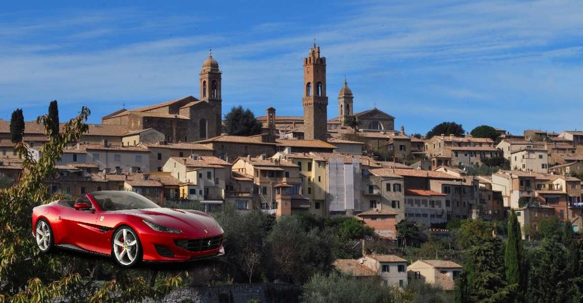 1 brunello montalcino tour in ferrari Brunello/Montalcino-Tour in Ferrari