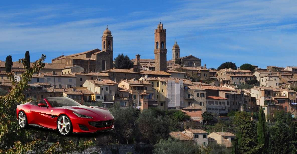 Brunello/Montalcino-Tour in Ferrari