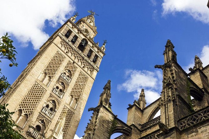 1 bullring and cathedral with giralda of seville Bullring and Cathedral With Giralda of Seville