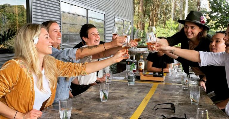 Byron Bay: Full-Day Brewery and Distillery Tour With Lunch