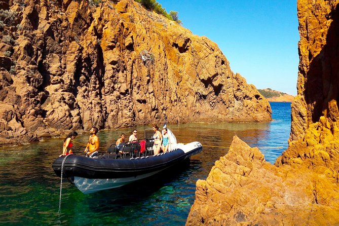 1 calanques of the esterel departure from agay Calanques of the Esterel - Departure From AGAY