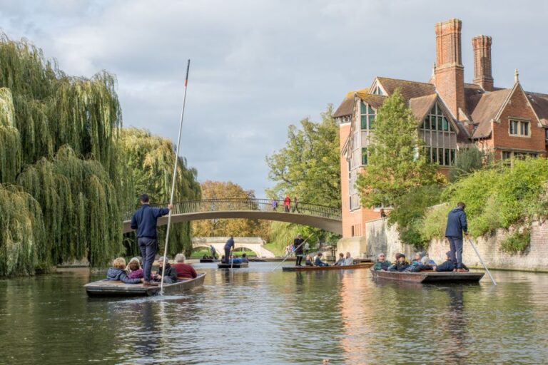 Cambridge: Punting Tour on the River Cam