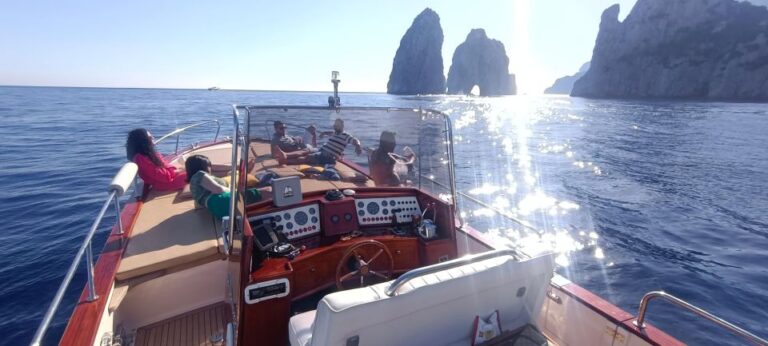 Capri: Private Boat Tour With Skipper