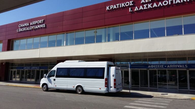 Chania Airport (Chq) To/From Chania Suburbs- Zone 2