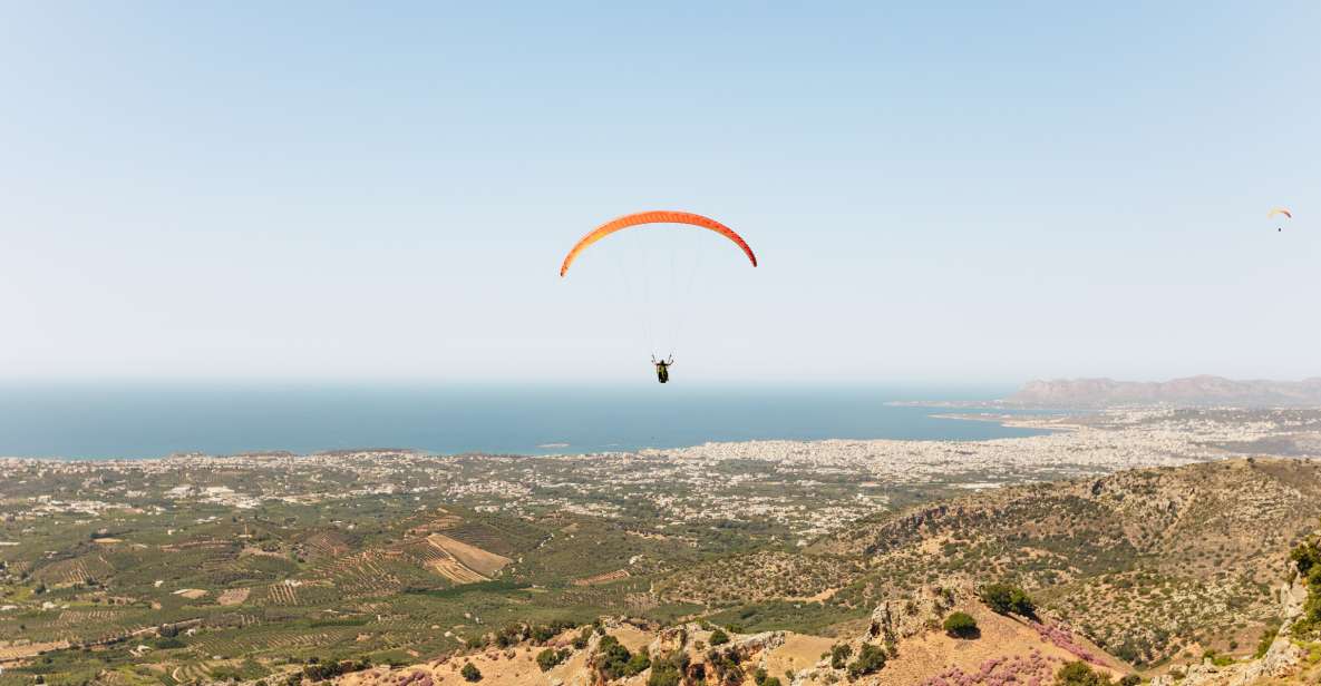 1 chania paragliding tandem flight Chania: Paragliding Tandem Flight