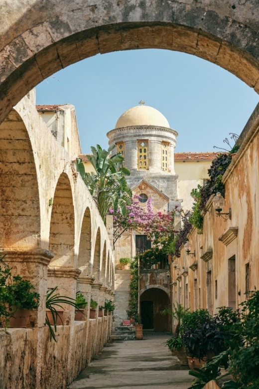 CHANIA Town, Agia Triada Monastery, Botanical Park & Garden