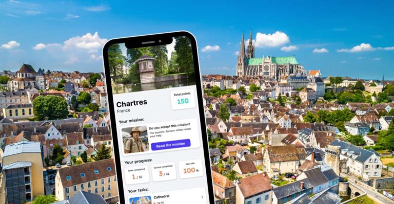 Chartres: City Exploration Game and Tour on Your Phone