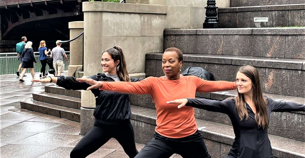 1 chicago river yoga walk Chicago River Yoga Walk