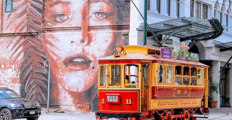 Christchurch: Hop-On Hop-Off Tour by Vintage Tram