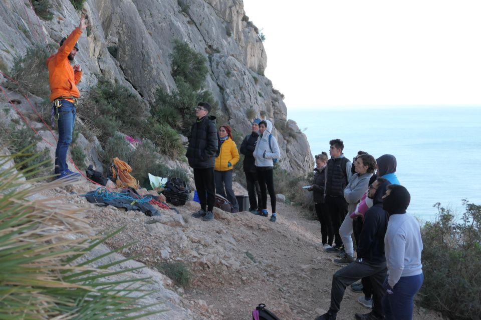 Climbing Baptism in Alicante