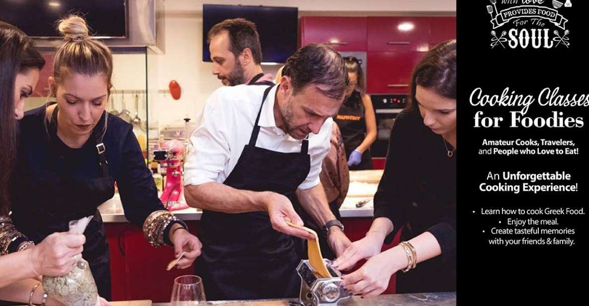 Cooking Classes for Foodies, Discover Greek Cuisine.