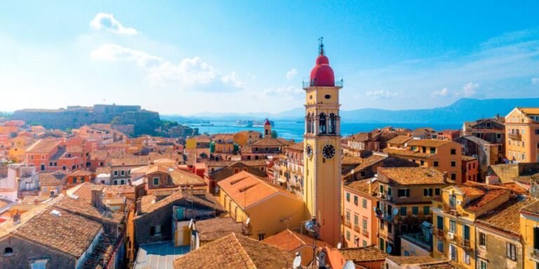 Corfu: Private Paleokastritsa and Corfu Town Half-Day Tour