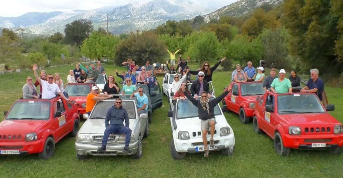 1 crete island jeep tour with bbq Crete: Island Jeep Tour With BBQ