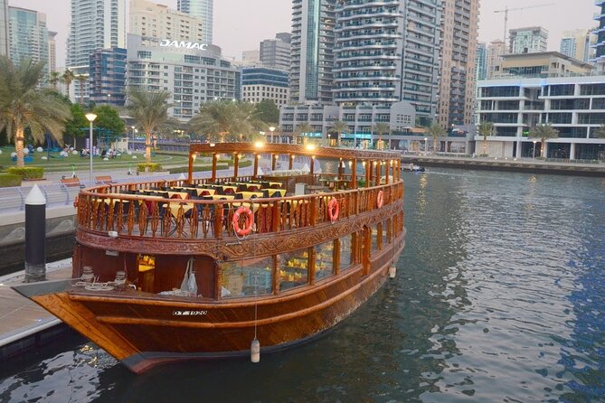 1 dhow cruise with dinner and live entertainment at dubai marina Dhow Cruise With Dinner and Live Entertainment at Dubai Marina
