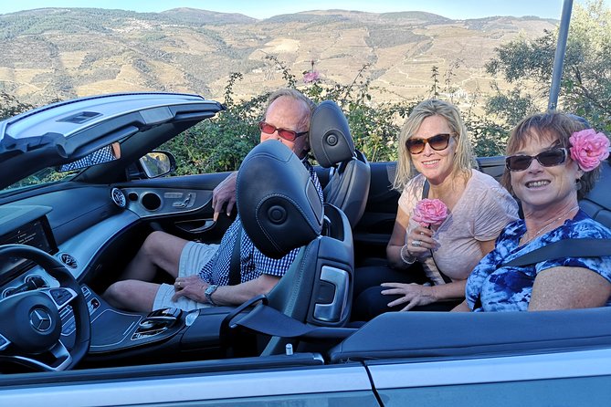 Douro Valley in a Luxury Convertible Mercedes (Only Private Events)