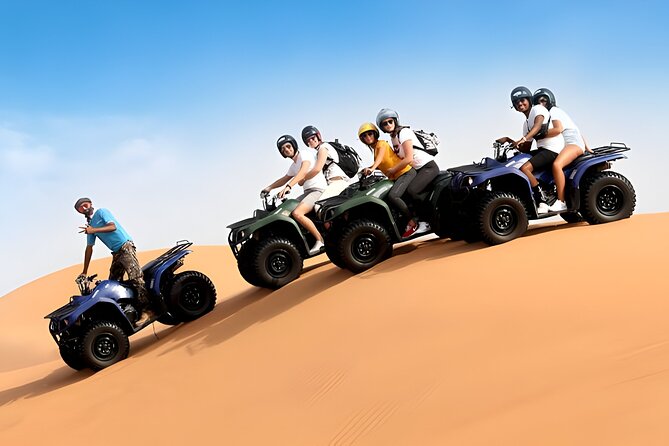 1 dubai 4star dunes atv sandsurfing camels and vip buffet show Dubai 4Star Dunes ATV, Sandsurfing, Camels and VIP Buffet & Show
