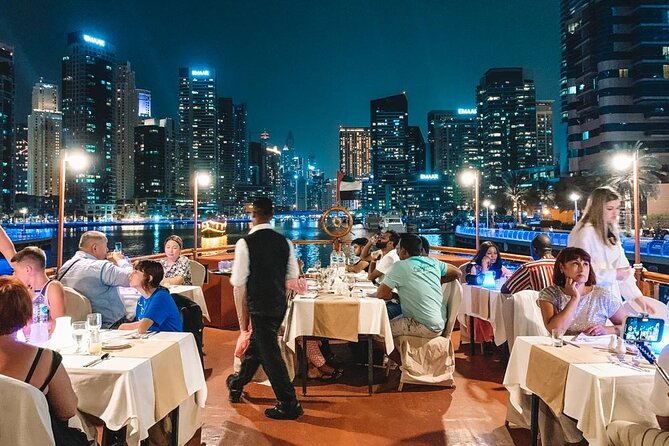 Dubai Dhow Cruise Dinner - Marina : An Enchanting Evening - Indulge in a Culinary Delight