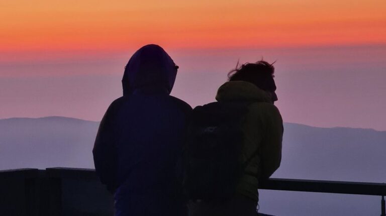 Etna North Sunset: Summit Area & Craters of 2002