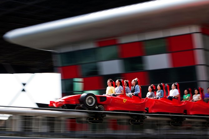 1 ferrari world tour with private transfer for 1 to 7 people Ferrari World Tour With Private Transfer for 1 to 7 People