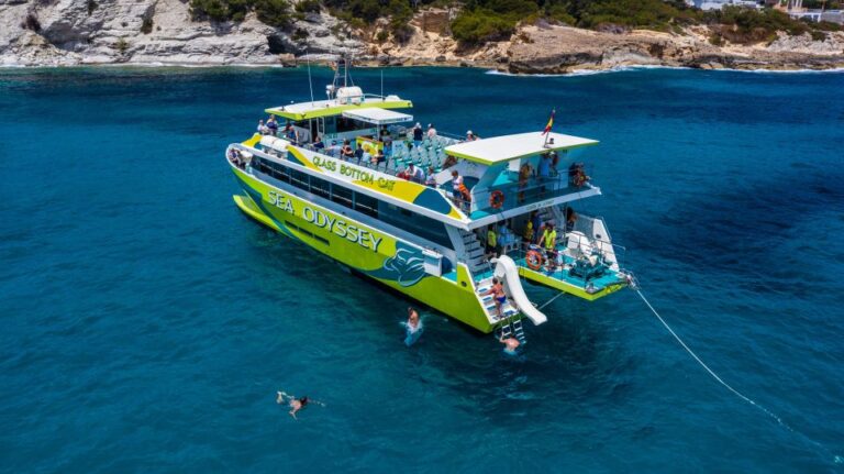 Font De Sa Cala: East Coast Glass-Bottomed Catamaran Tour