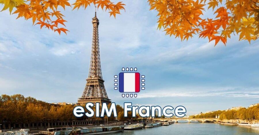 France: Esim Mobile Data Plan – 50GB