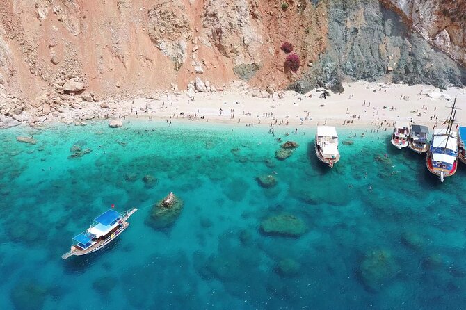 From Antalya Suluda Island Small Group Boat Trip With Lunch