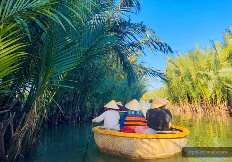 From Da Nang: Bay Mau Coconut Palm Forest Private Tour