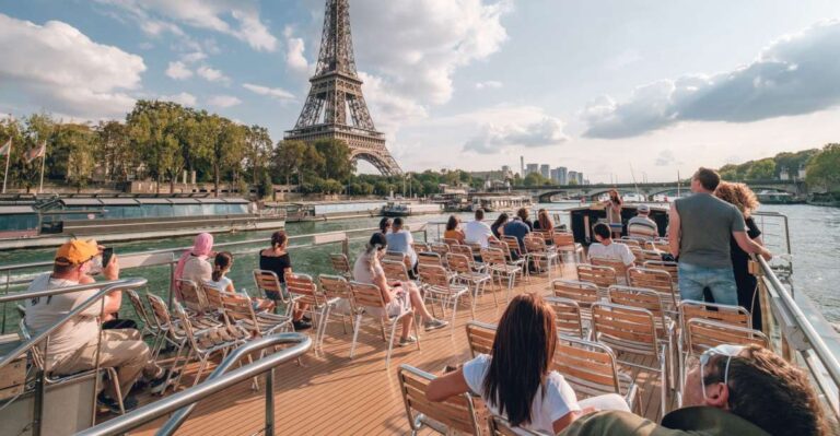 From Disneyland Paris: Paris Day Trip and Sightseeing Cruise