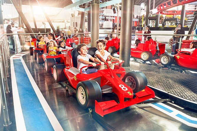 From Dubai: Ferrari World Return Shared Transfer Service