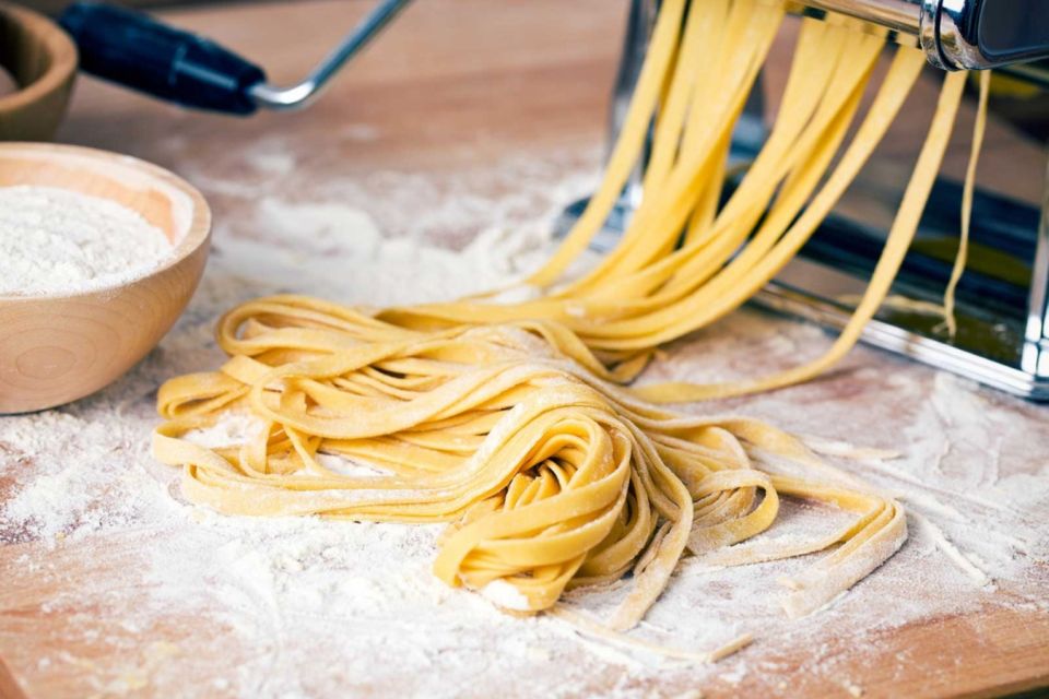 From Florence: Pasta Cooking Class at San Gimignano Winery