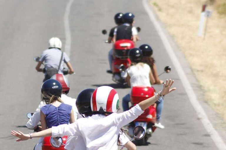 From Florence: Tuscany Small Group Vespa Tour With Lunch