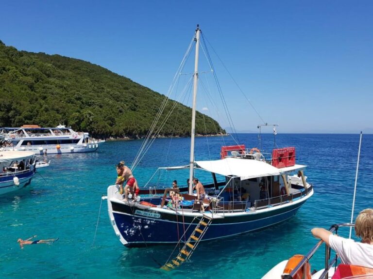 From Lefkimmi: Boat Trip to Sivota & Blue Lagoon