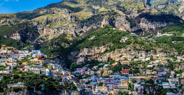 From Naples:Guided Day Trip of Amalfi Cost, Nerano Positano