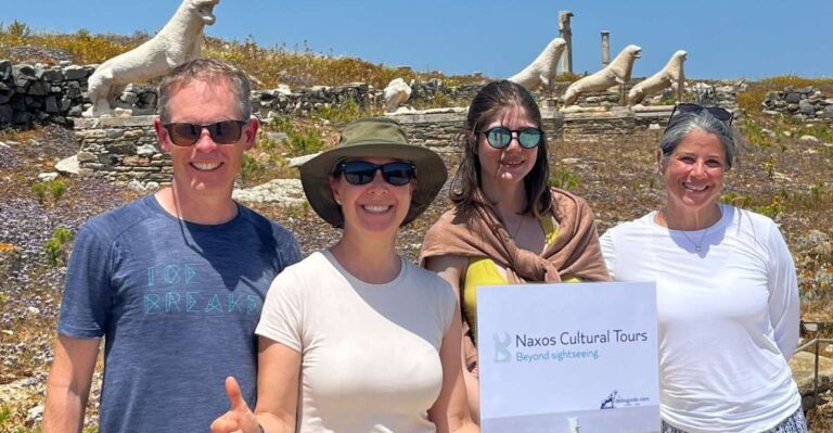 From Naxos: Delos and Mykonos Day Trip With Licensed Guide