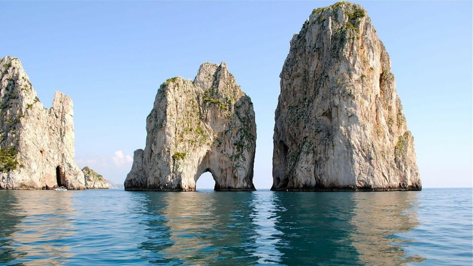 From Positano: Deluxe Private Tour of Capri by Sea and Land