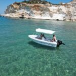 1 from provatas milos boat rental to kleftiko From Provatas Milos: Boat Rental to Kleftiko