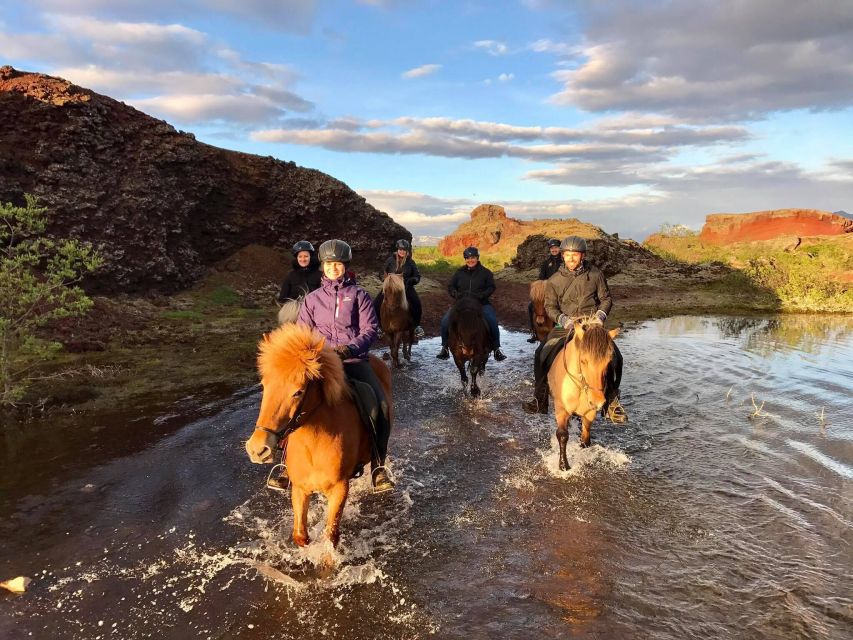 1 from reykjavik evening horseback tour with transfer From Reykjavik: Evening Horseback Tour With Transfer