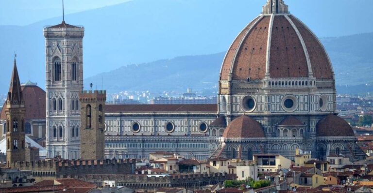 From Rome: Florence Day Tour by Fast Train, Small Group