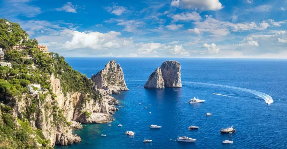 From Rome: Private Transfer By Car and Boat to Capri - Booking Information