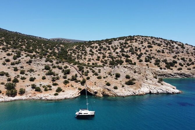 1 full day yacht tour in catamaran naxos greece Full Day Yacht Tour in Catamaran Naxos Greece