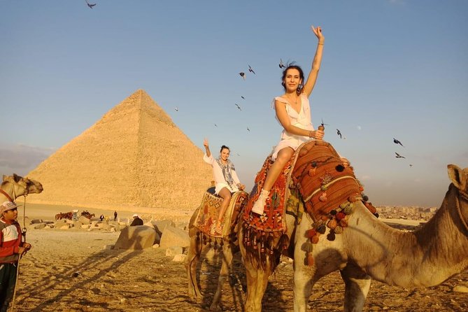 Giza Pyramids & Sphinx With Camel Ride Private Tour