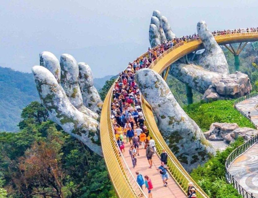 1 golden bridge bana hills by private car from hoi an danang Golden Bridge - Bana Hills by Private Car From Hoi An/Danang