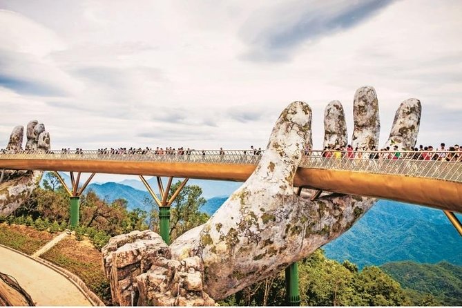 1 golden bridge bana hills group trip from danang hoi an Golden Bridge & Bana Hills Group Trip From Danang/Hoi an