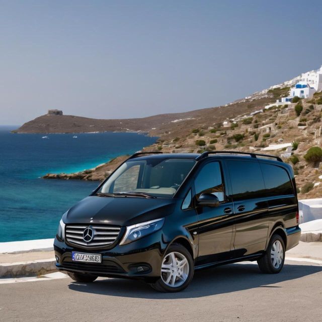 Half Day Mykonos Tour With Mini Van