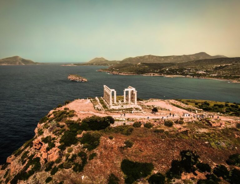 Half Day Sunset Tour to Cape Sounio With Mini Bus