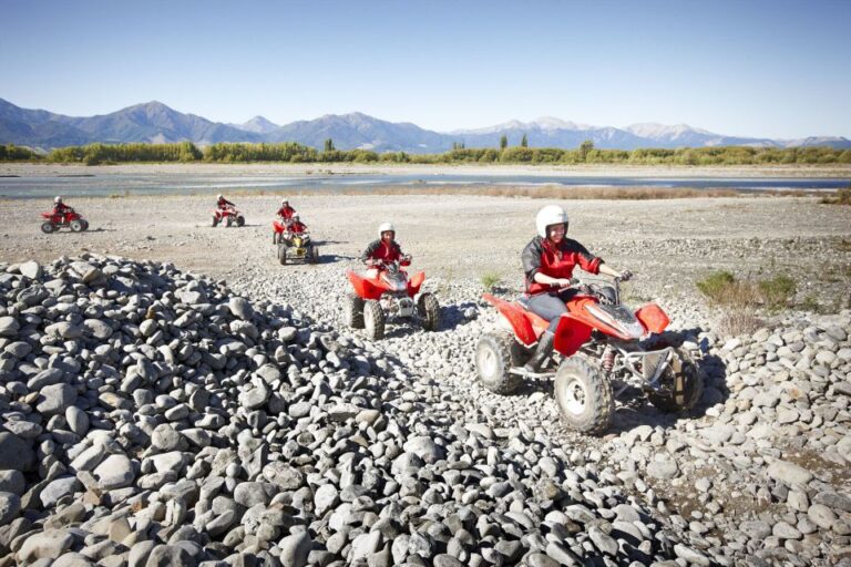 Hanmer Springs: Jet Boat, Quad Bike and Bungy Jump Combo