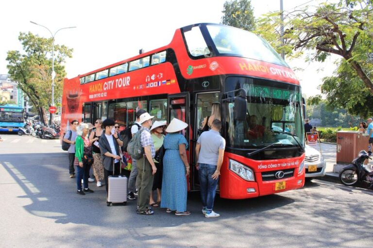 Hanoi: 1 Round Hanoi City Hop on Hop off Vietnam Bus Tour